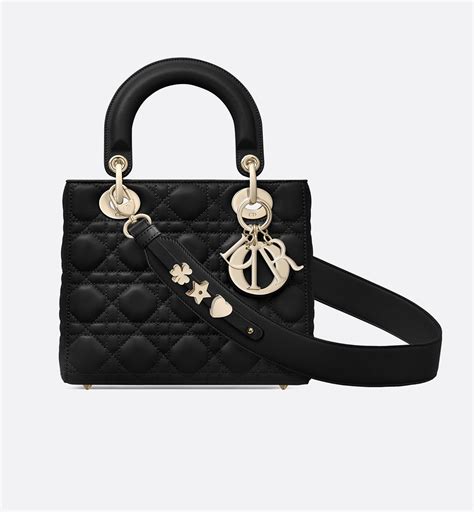 lady dior small black gold|Small Lady Dior Bag Black Satin Embroidered with Gold.